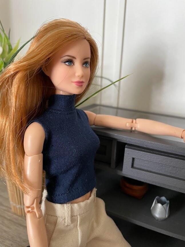 Blusa regata gola alta